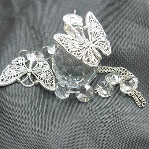 Butterfly suncatcher, glass crystals suncatcher, home decor